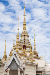 Landmark wat thai, Wat None Kum in Nakhon Ratchasima province Thailand