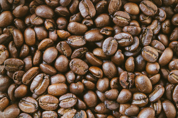 Coffee bean texture