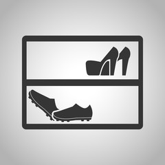 shoe cabinet icon