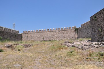 Fototapeta premium Babakale Fortress in Turkey