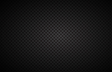 Geometric squares background, abstract black metallic wallpaper, vector illustration