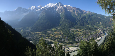 Mont Blanc Massif Panorama