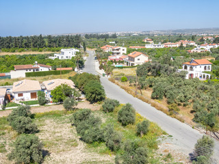 Fototapeta na wymiar Limassol city top view. Cyprus.