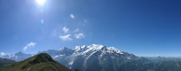 Mont Blanc Massif Panorama