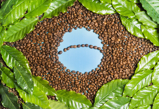 Bandeira do Brasil de Gr&atilde;os de Caf&eacute;