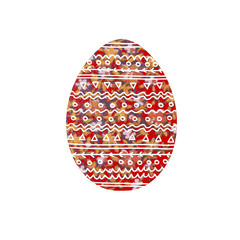 Easter egg. Image of an egg with floral ornament