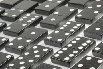 Black Domino bricks 7