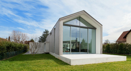 modern house, exterior