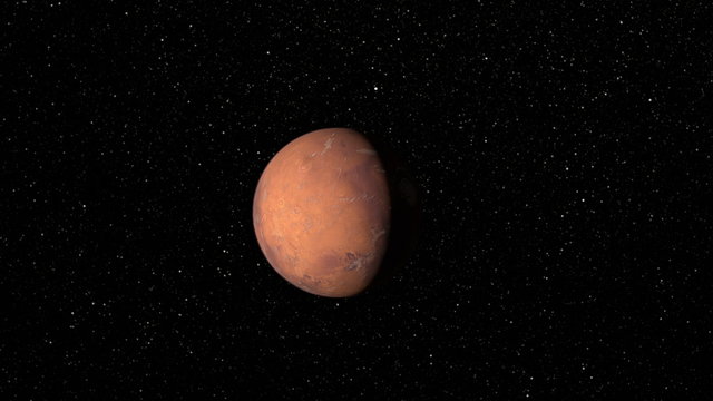 Mars Zoom In on Arcadia Quadrant just North of Mareotis Fossae