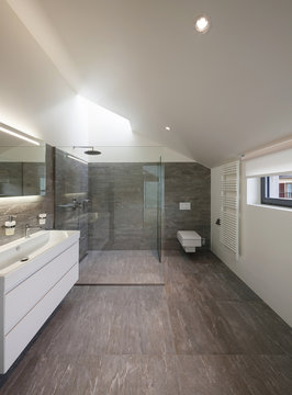Bathroom of a modern house