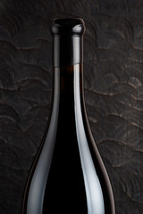 Half of wine bottle