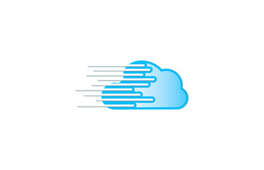 speed cloud technology logo