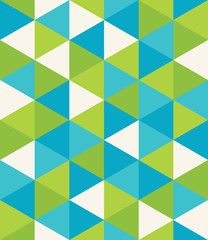 Vector modern seamless colorful geometry triangle pattern, color abstract geometric background, pillow multicolored print, retro texture, hipster fashion design