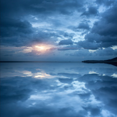 Obraz premium Sky with clouds