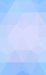 Multicolor pink, blue polygonal design pattern, which consist of triangles and gradient in origami style.