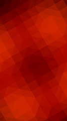 Fototapeta premium Dark red polygonal design illustration, which consist of triangl