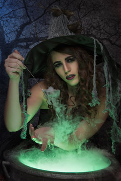 Beautiful witch