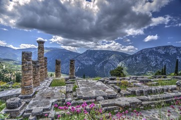 Delphi - ancient oracle in Greece