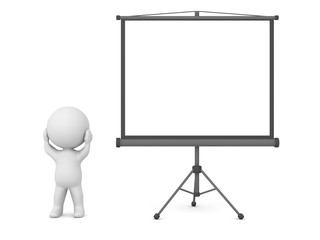 3D Character is stressed because of a presentation