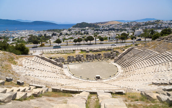 Bodrum ancient amphitheater