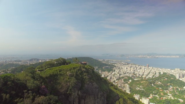 00:03 | 00:13
1×

Flying above mountains towards Rio de Janeiro, Brazil. People watching the city from high platform.