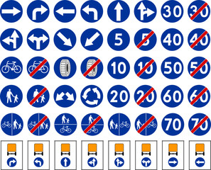 Znaki Drogowe - Nakazu © fotodrobik