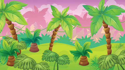 Jungle Game Background