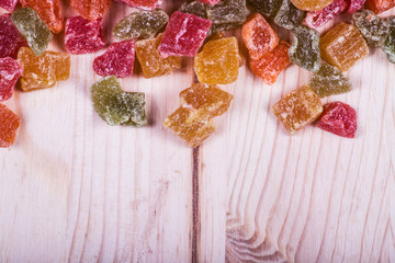 Sweet candied fruit