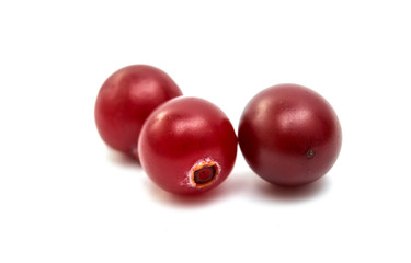 cranberries isolated
