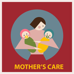 A mother's care. - 106380048