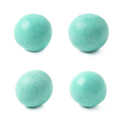 Sugar coated balls candy