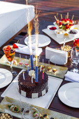 Luxury complimentary food and drinks for hotel guests, touristic comp presentation