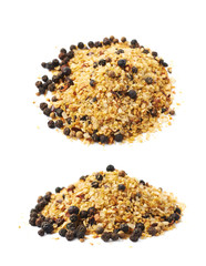 Pile of garlic and pepper seasoning