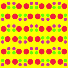 Seamless vector geometric pattern