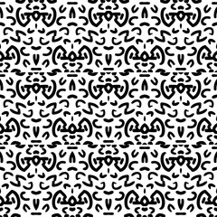 Seamless vector geometric pattern