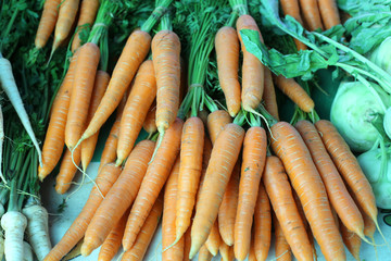 carrots on market