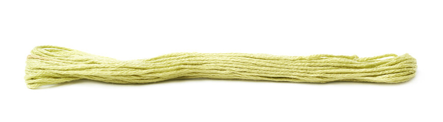 Embroidery thread yarn isolated