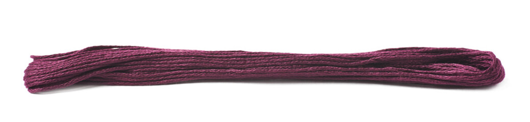Embroidery thread yarn isolated