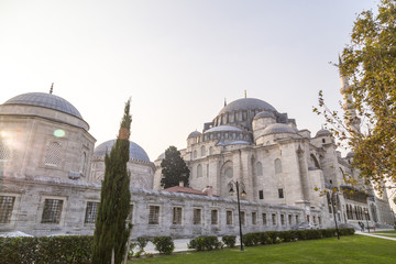 Fototapeta na wymiar View from Suleymaniye Mosque, Istanbul