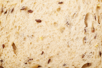 White bread's texture