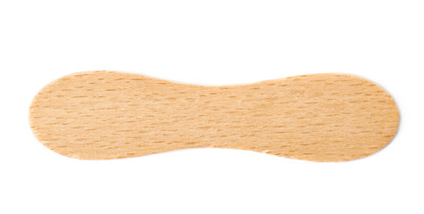 Wooden ice-cream stick isolated