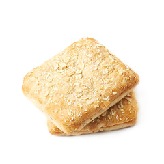 White bread buns composition