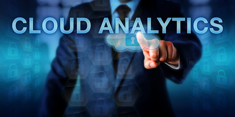 IT Leader Touching CLOUD ANALYTICS
