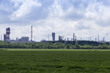 power plant, industry  