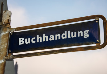 Schild 47 - Buchhandlung