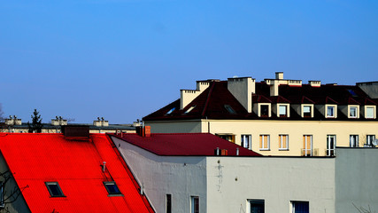 Widok na dachy bloków © W Korczewski