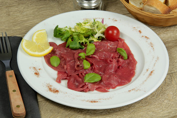 carpaccio  de boeuf 27032016