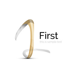 Number one, first logo