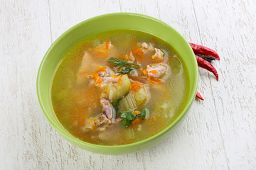 Chicken soup