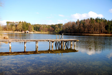 Steg am Griessee